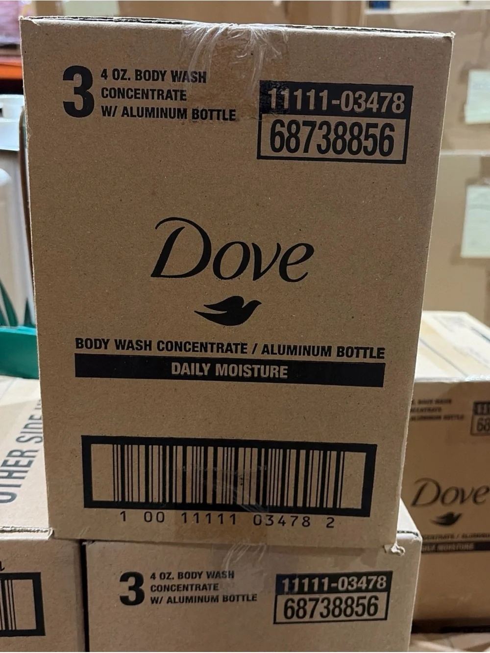 Dove daily moisture